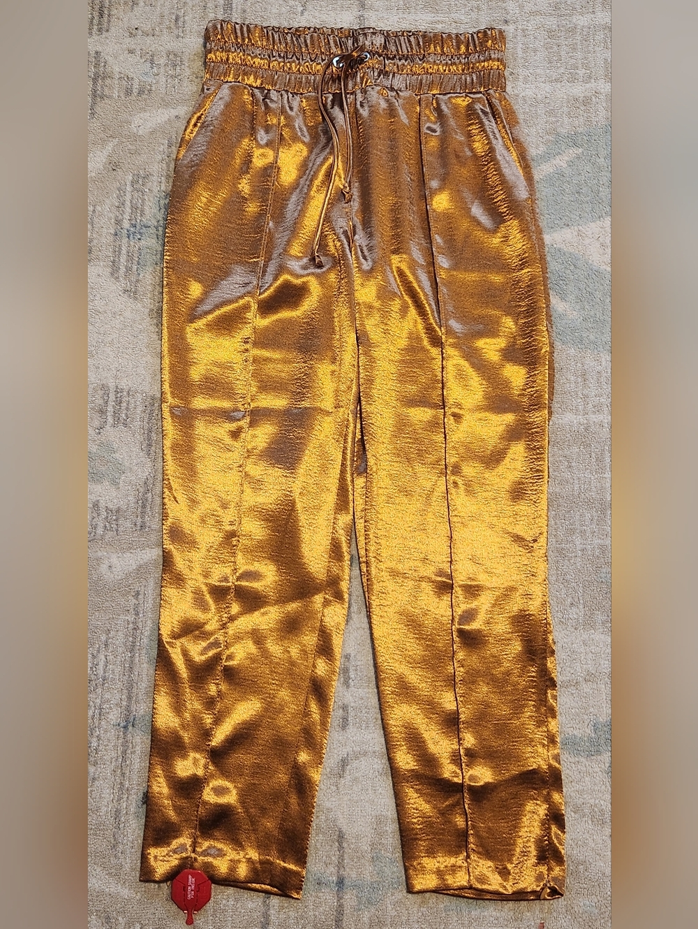 Cinq A Sept Hammered Adalie Pants. Cinnamon Color. NWT.